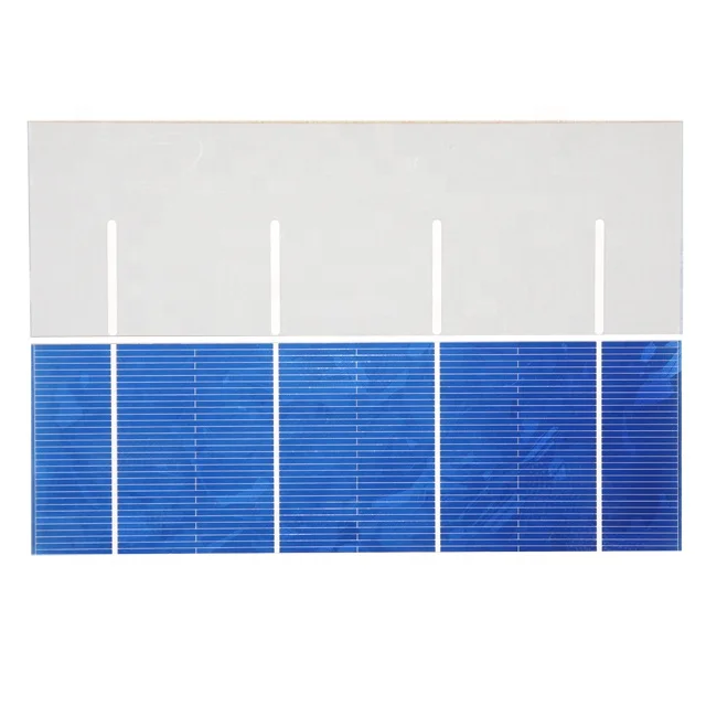 High Efficiency 1 Inch Polycrystalline Solar Cell 18.6%-19.4% Perc Made from Silicon