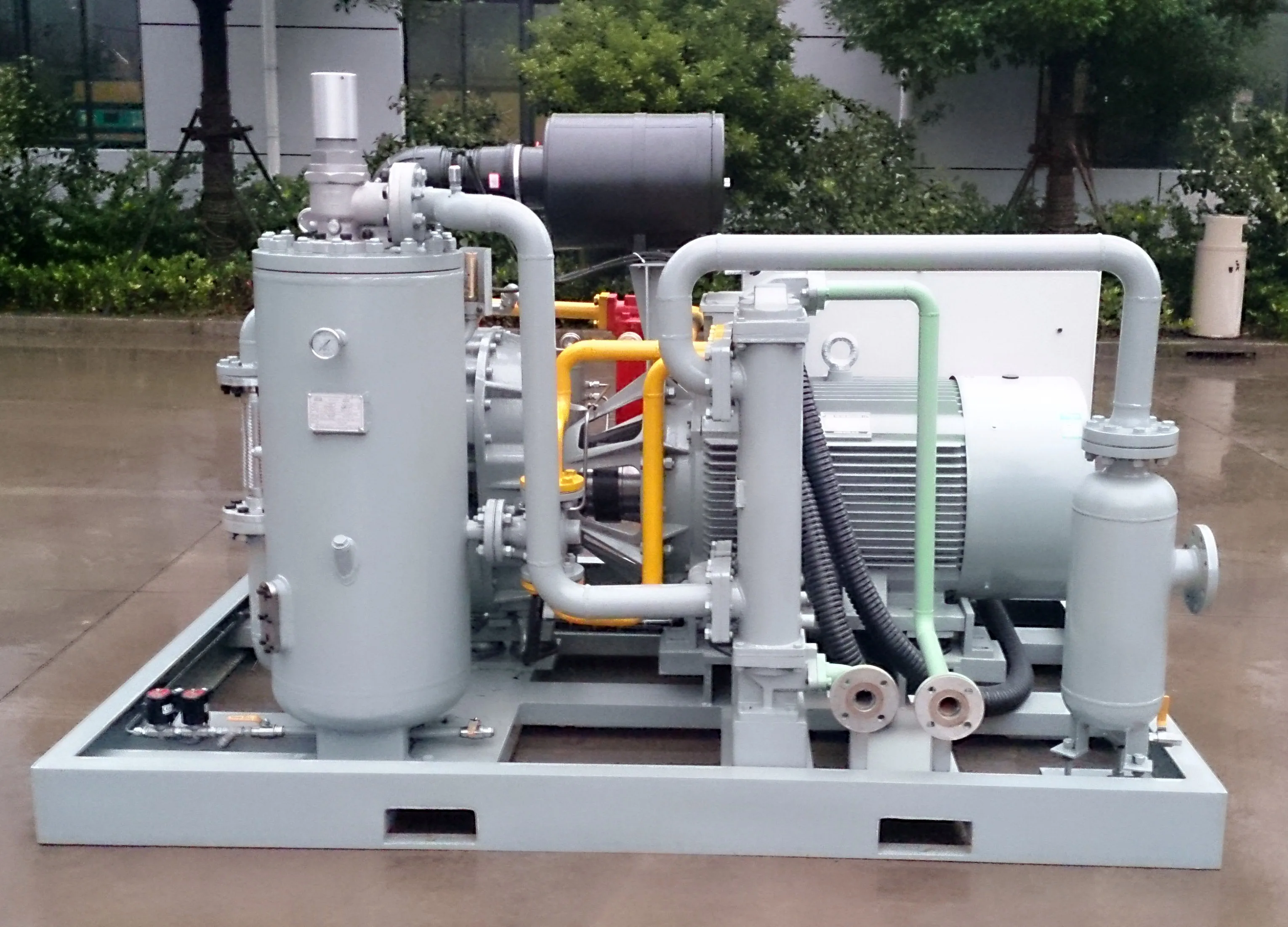 
200kw 270hp 25bar high Pressure Screw Air Compressor with air cooling for general industrial with air/water cooling 