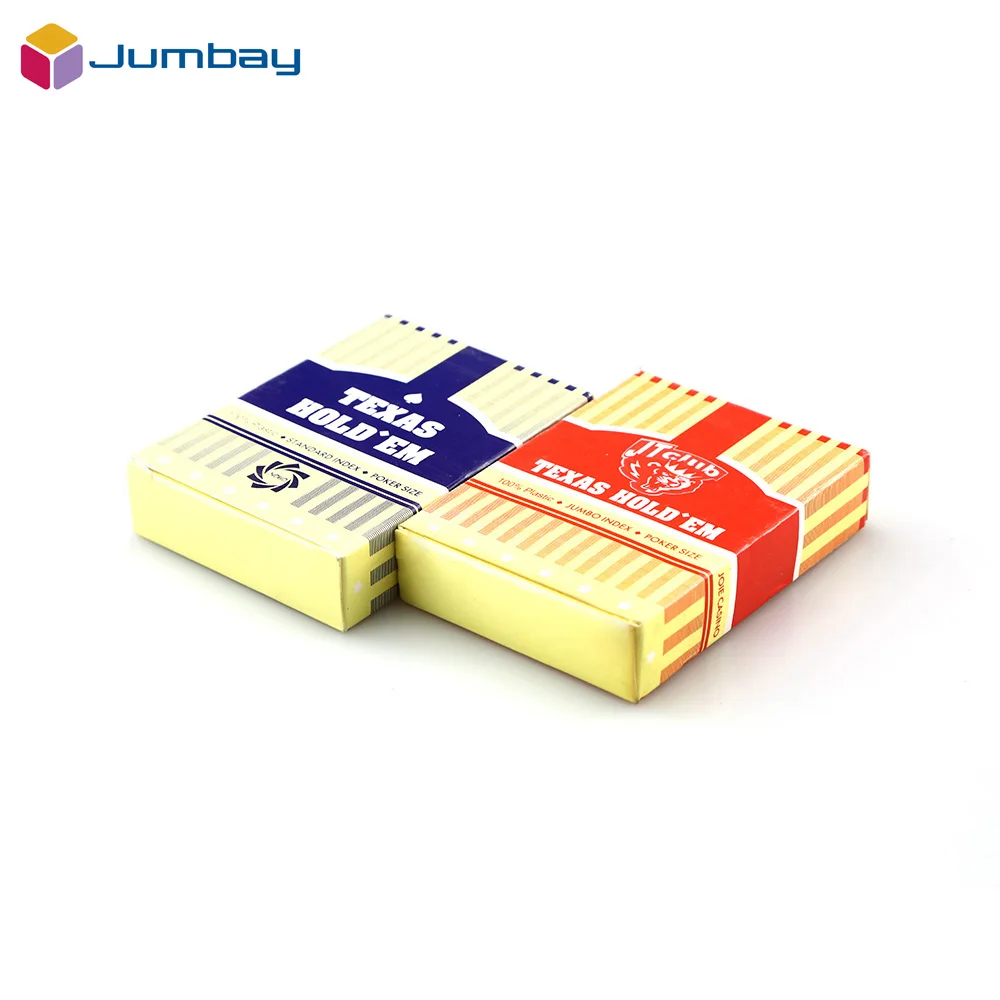 Заводская поставка индивидуальная цветная брендовая печать передняя и задняя пустые Техасские игральные карты для сублимации