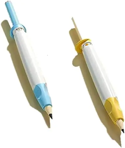 Pencil Grip Trainer Pen Grip Correction Kindergarten beginners learn silicone artifact portable pencil extension set