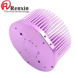 Cob Cxm32 Vero29 Clu048 Custom Heatsink Led Grow Lights 140mm Pin Heatsink Led Cold Forged Heat Sink