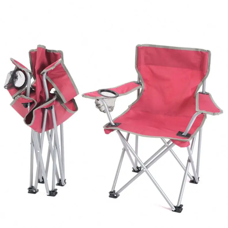Outdoor Folding Oxford Cloth Camping Chair Logo Custom Portable Beach Fishing Folding Camping Chair Wholesale