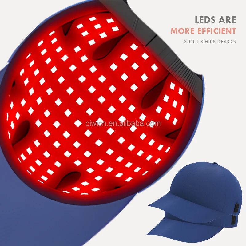 Infrared Therapy Cap Hair Regrowth Treatments hair helmet 630nm 850nm 940nm laser hair cap Hat Red Light Therapy Cap