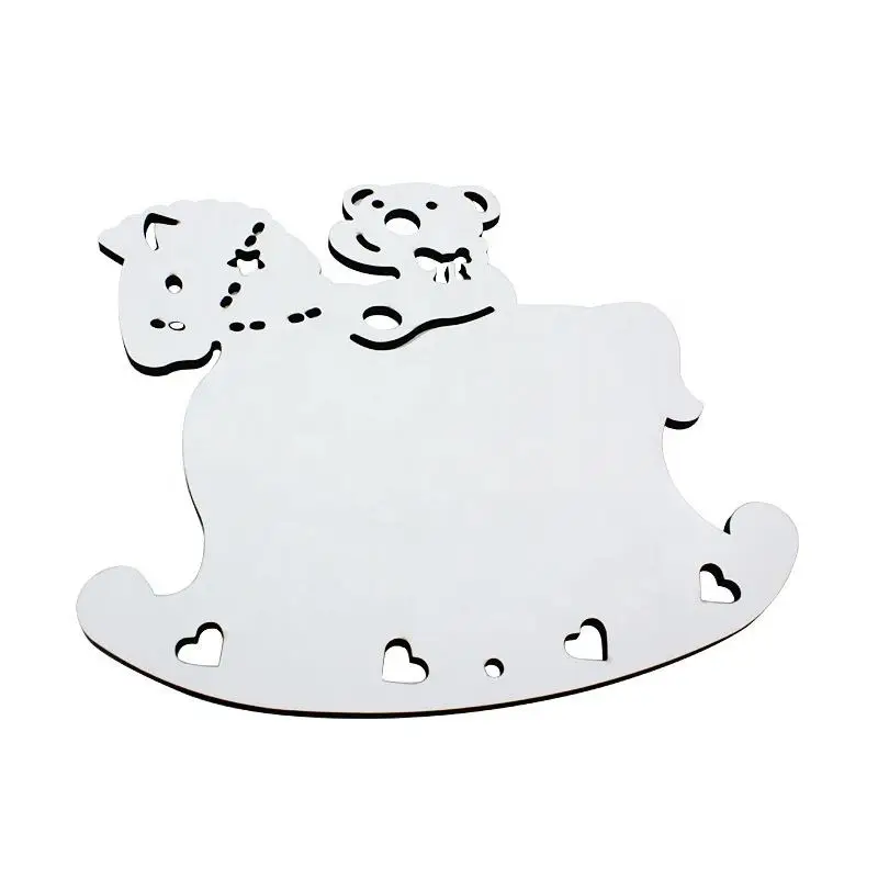 RubySub Blanks Sublimation MDF Photo Frame Custom Gift Craft Wooden Picture Frame