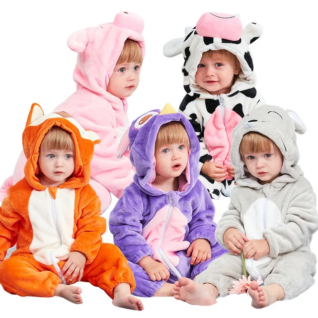 New product spring and autumn single layer outing clothes hug clothes cute one-piece baby clothes