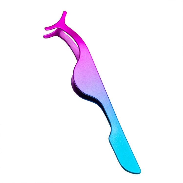 2020 pincet OEM custom eyelash extension tweezers laah lash eyelash curler