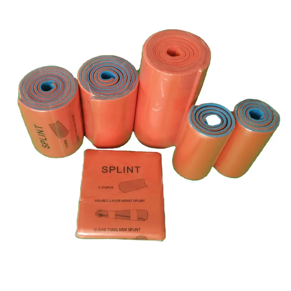 Outdoor Emergency Waterproof Built-in Aluminum Polymer Flat Folded Multi functional flexible medical First Aid SAM Roll Splint