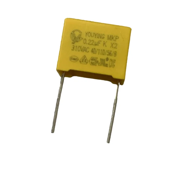 15 мм 335k 245k 155k 135k 310vac Mkp62 275vac 39nf 275v X2 металлизированный полиэфирный пленочный конденсатор 224k275VAC