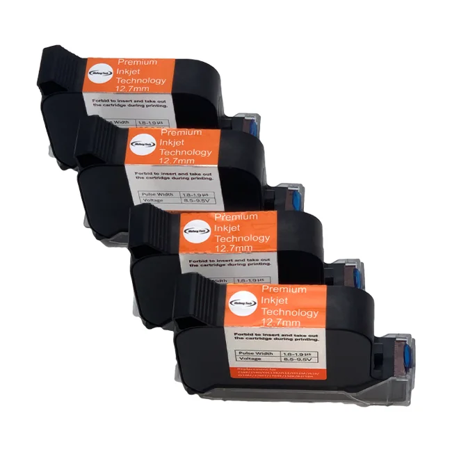Bulk Price Quickly Dry Ink Cartridge Thermal Inkjet Printer For Paper Carton Metal Plastic  For Handheld Inkjet Printer 45