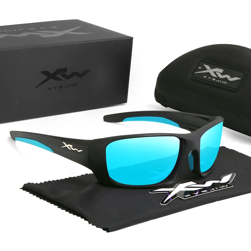 
2021 new style Wiley x Tactical Glasses Outdoor Sports Bicycle Mountain Bike Cycling UV400 Safety glasses 