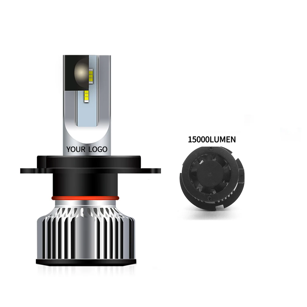 15000 Lumen Super Bright H4 LED Headlights Bulb H7 9005 9006 H11 Car LED Headlights H4