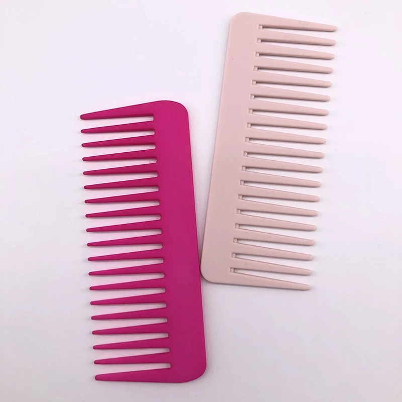 
High Quality Durable Anti-static Hair Comb Wide Tooth Plastic Comb 