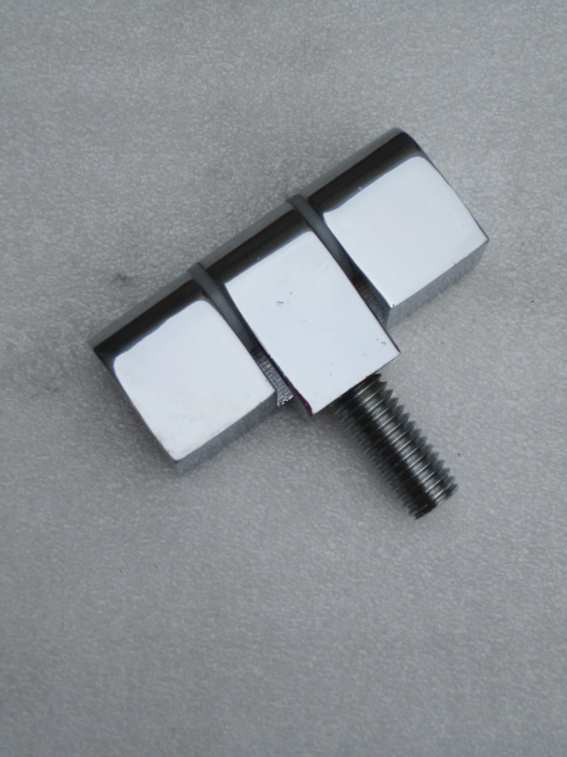  Bright chrome plating steel door hinges used on metal cabinet doors or windows