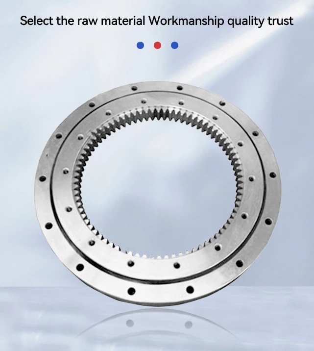 Excavators repair part xzxmk factory sale rotating internal gear slewing bearings