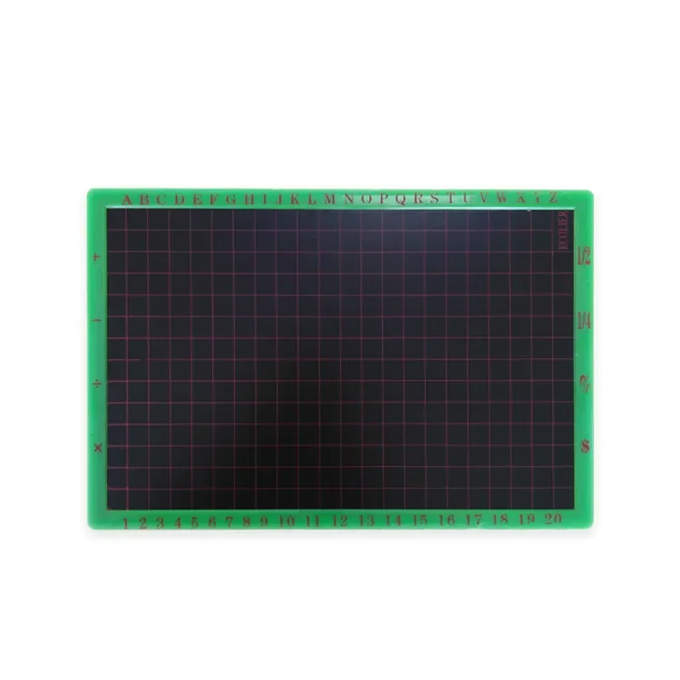 A B C D Mini Chalkboard Blackboard Africa MDF Plastic Ardoise school drawing slate chalk blackboard for kids