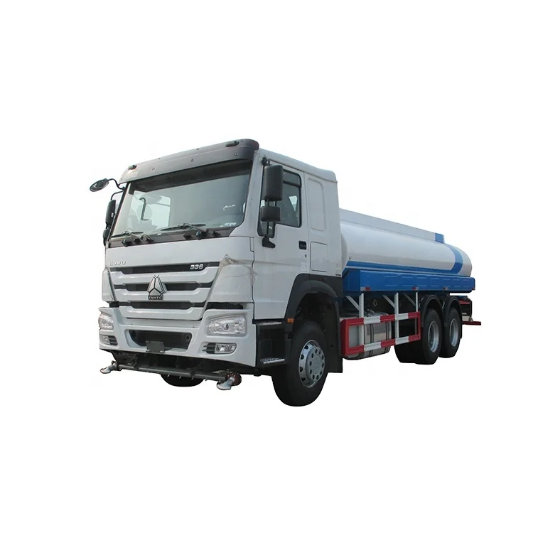 Water Truck second hand HOWO 4x2 6x4 20cbm Used Water 10wheels tanker Truck For Sale