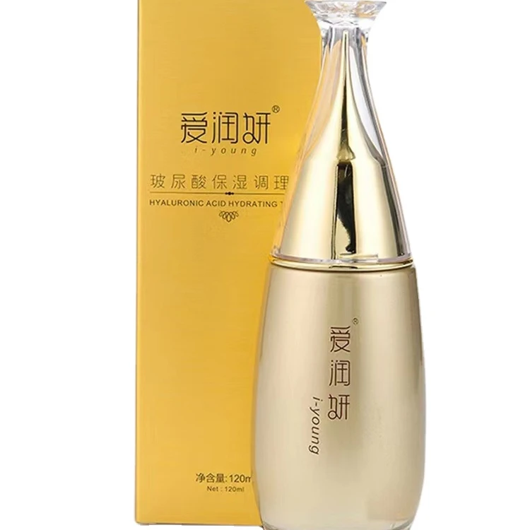 Hyaluronic Acid Facial Toner 120ML Skin Care Essence Private Label Moisturize Saussurea Involucrata Extract Sodium Hyaluronic