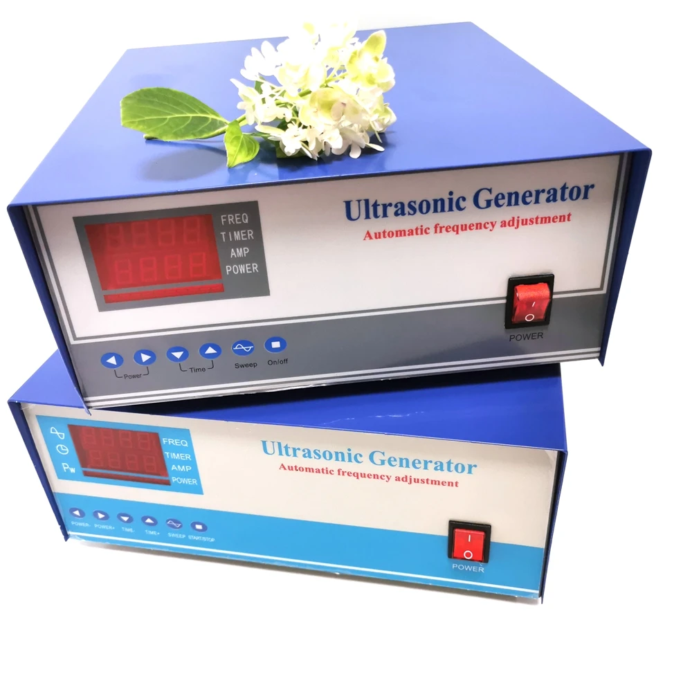 Ultrasonic Generator 20-40Khz 0-3000w Power And Frequency Adjustable For DIY Cleaning Tank