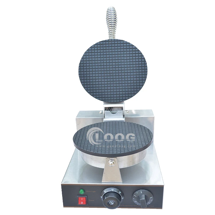 Commercial Waffle Cone Maker Restaurant Equipment Electric Ice Cream Cone Machine