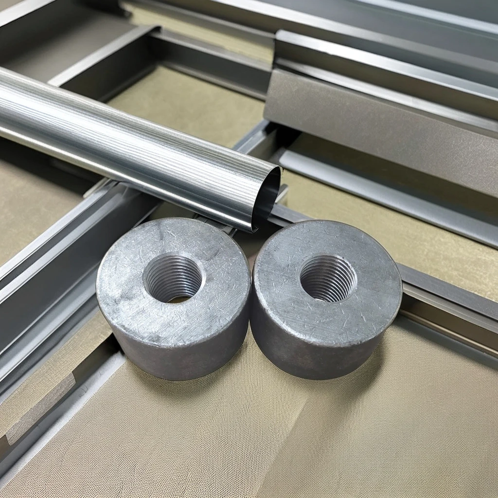 High Quality Iron Steel Anchor Plate Coupler Nut Certified for High-Rise Building and Metal Construction Materials