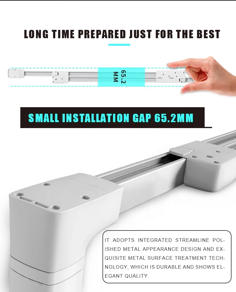 
Smart Curtain Motor Alexa Echo Google Home Tuya WiFi Control Electric Stage Curtains rails easy to install 