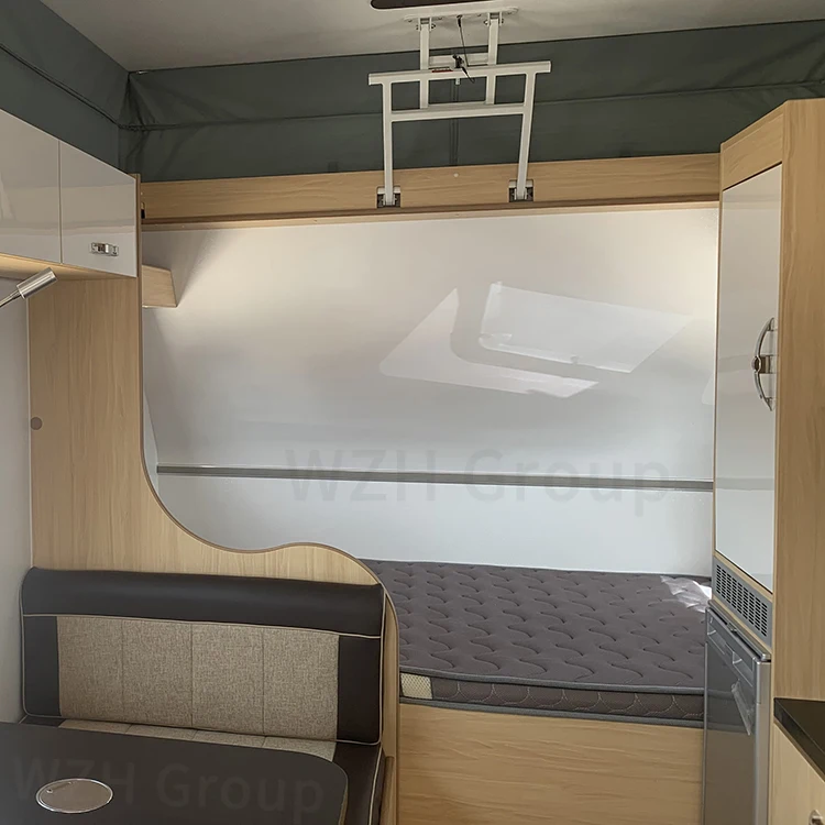 Лидер продаж, скользящий Переносной Домашний фургон awing, семейный туристический фургон для кемпинга на открытом воздухе с двухъярусными кровати