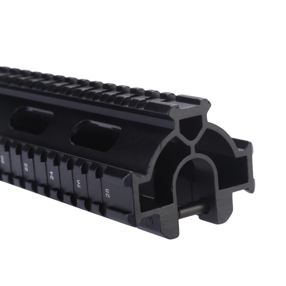 Tactical  H&K MP5 Tri-Rail Picatinny Handguard System Adapter Mount Scope For AEG Airsoft Hunting Aluminum Alloy Handguard