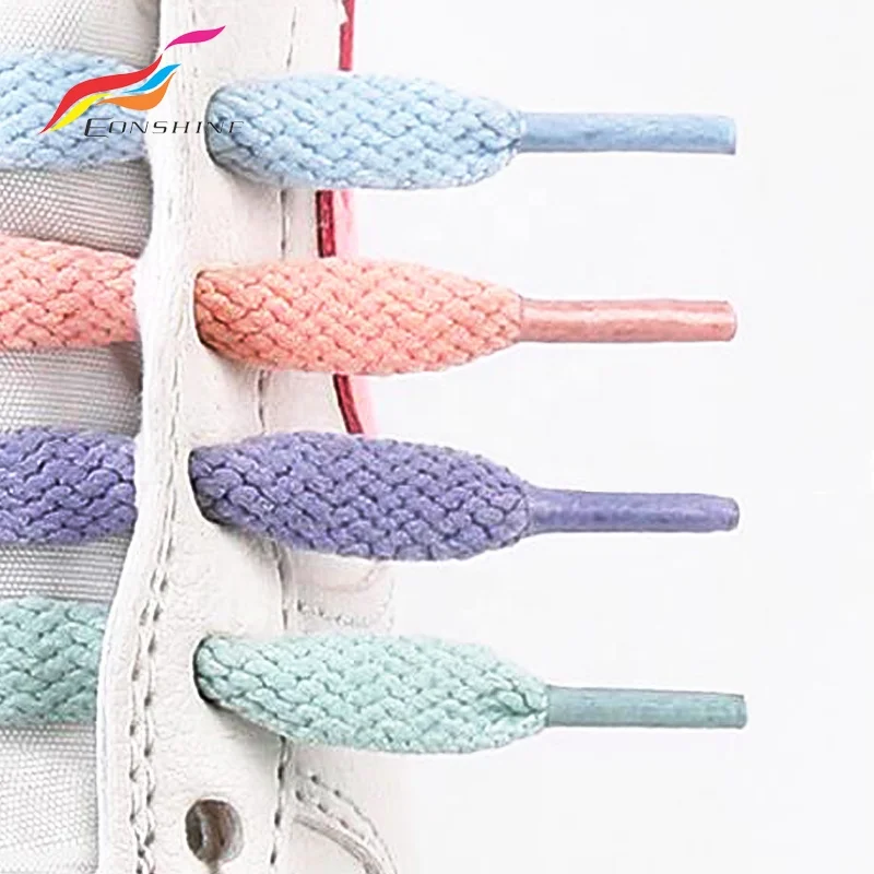 Плоские спортивные шнурки для кроссовок из 2020 полиэстера 120 см Airforce 1 Macaron карамельных цветов Af1