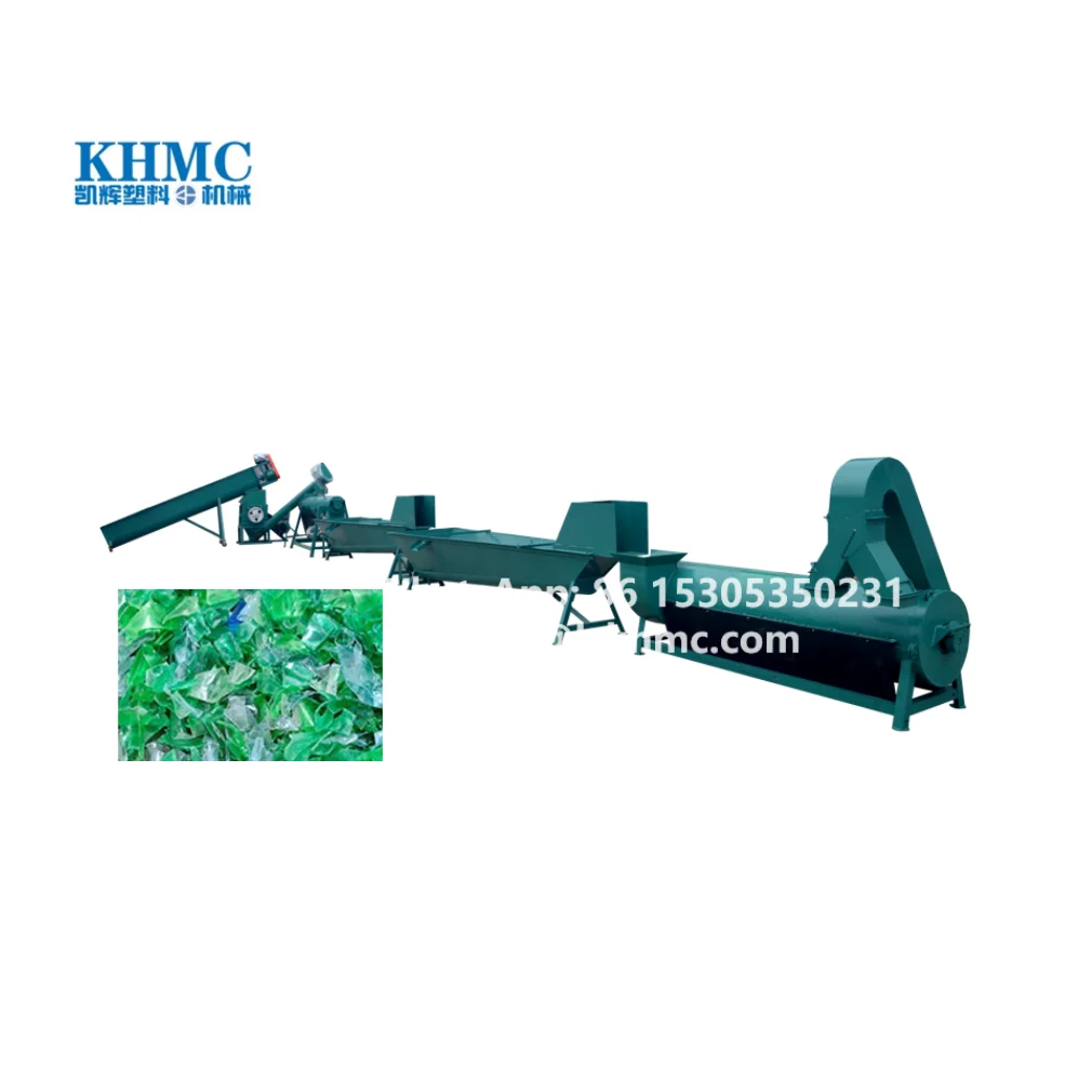 Recycle used Machine 5000kg bottle label remover PET flakes making machine