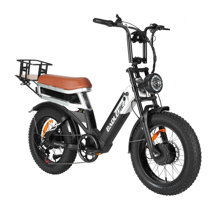 BLJ US Stock 20 Inch 48v 30Ah Fat Tire Dual Motor 1000w 2000w Electric off Road