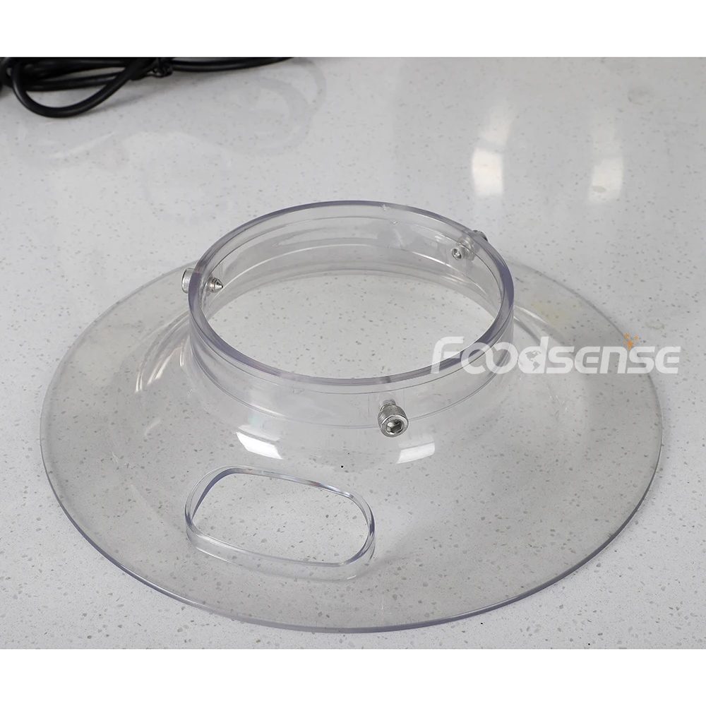 Multifunction Kitchen 10l Baking Cake Food Flour Dough Stand Mixer with Electronic Scale and Splash Guard