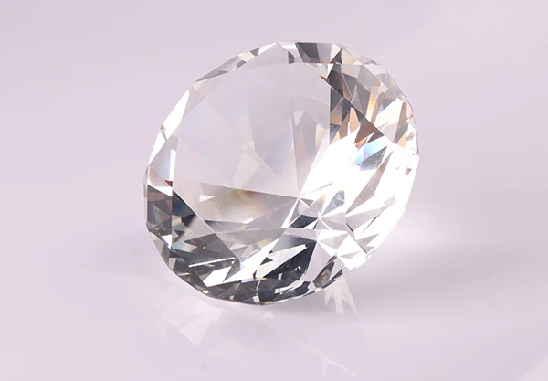 Crystal diamond Paperweight Wedding Souvenir Guests gift crystal transparent paperweight