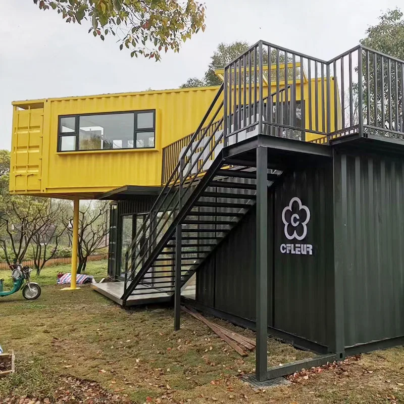 Modern Portable Office Building Fast Build Low-Cost Flat Pack Container House Garden Construction Prefab Greenhouses Outdoor Use