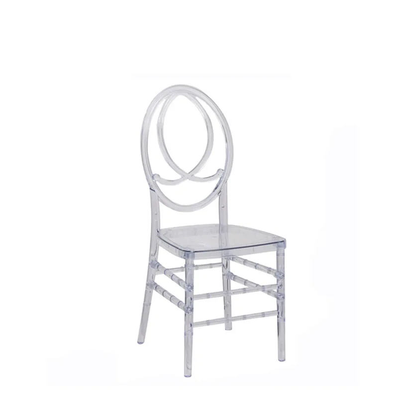 China high quality transparent acrylic used resin chiavari chairs for wedding