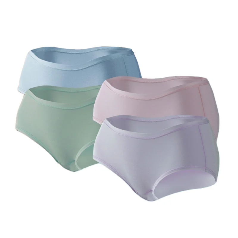 Dropshipping Antibacterial Deodorant Modal Soft Breathable plus size womens underwear