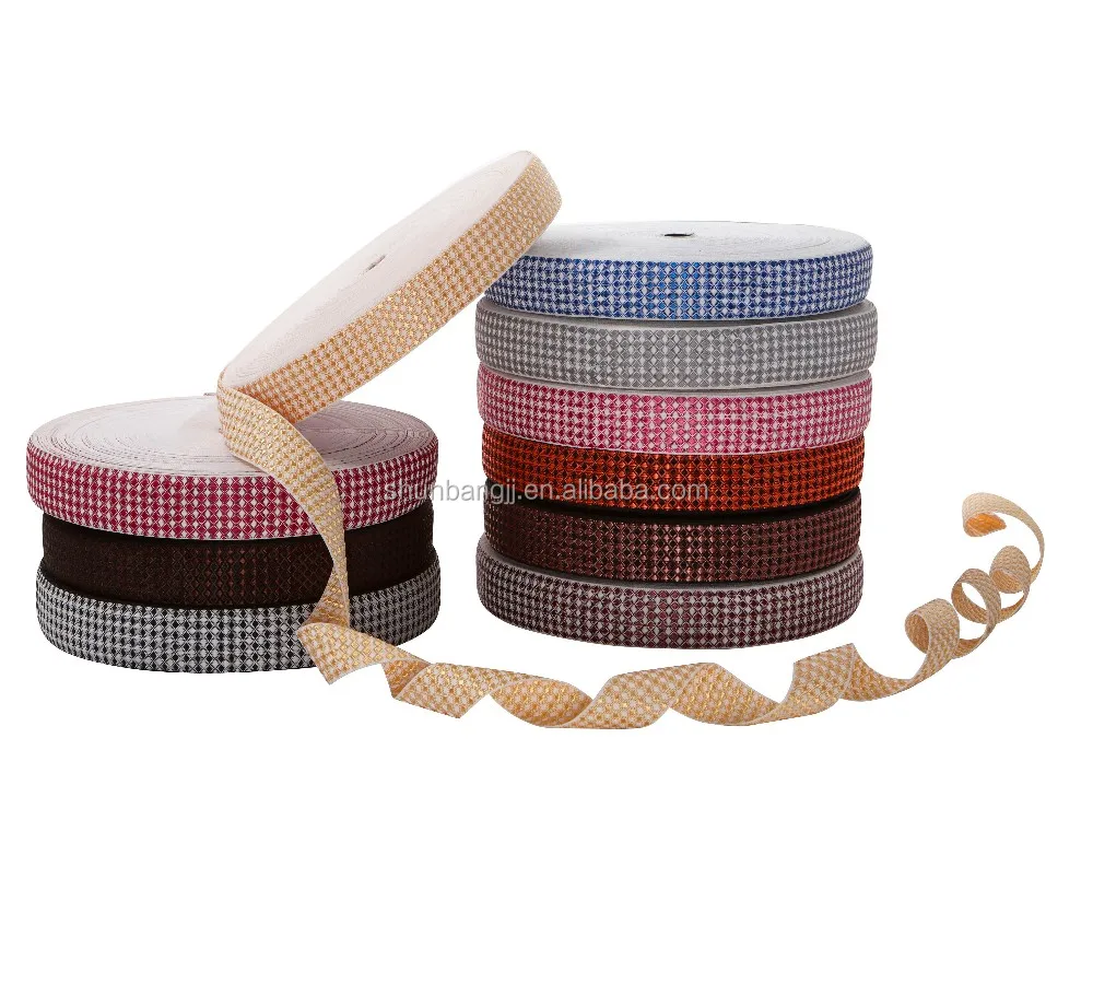 Glorious decorative Polyester webbing tape/fabric binding tape(N93)