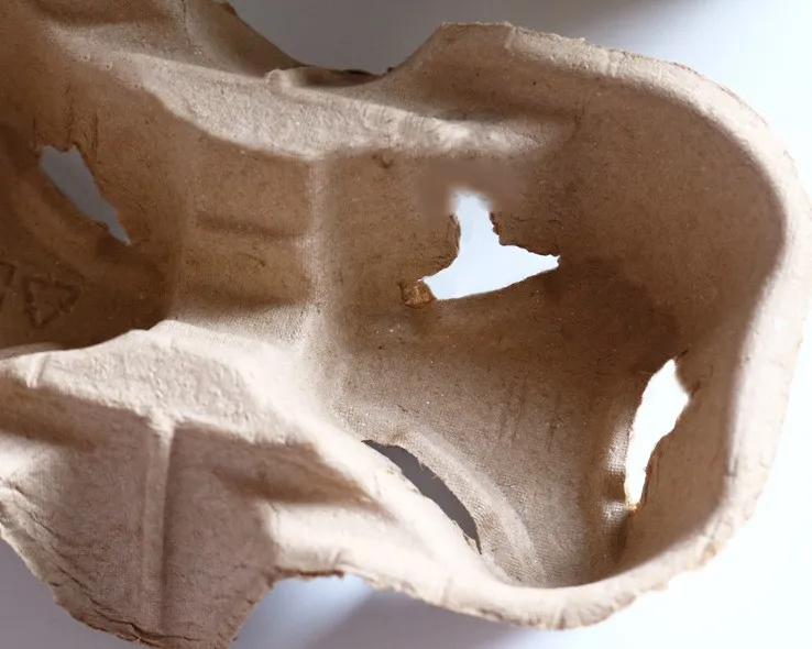 Биоразлагаемая одноразовая целлюлозная салфетка для напитков, бумажных стаканчиков, поднос, две упаковки с поддержкой