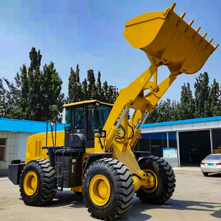 Компактный фронтальный погрузчик 5 тонн ZL50/956