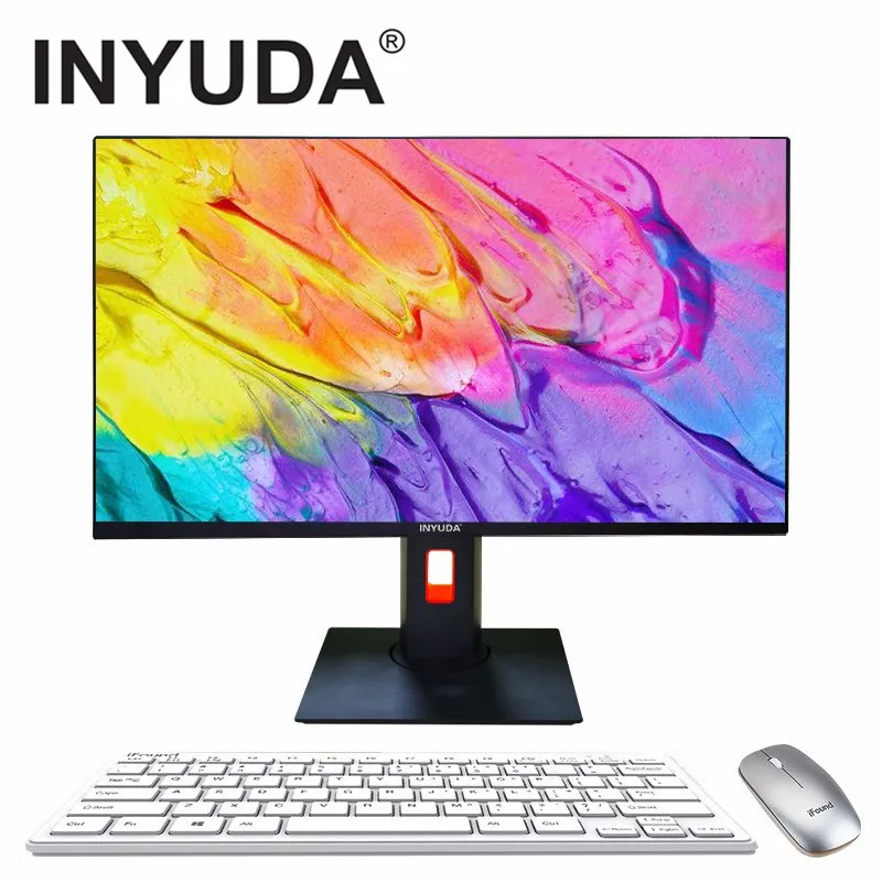 Good Quality 21.5 Inch Rotating Office All In One PC Core i7 i5 i3 Cpu Processor Gaming PC Desktop Computer
