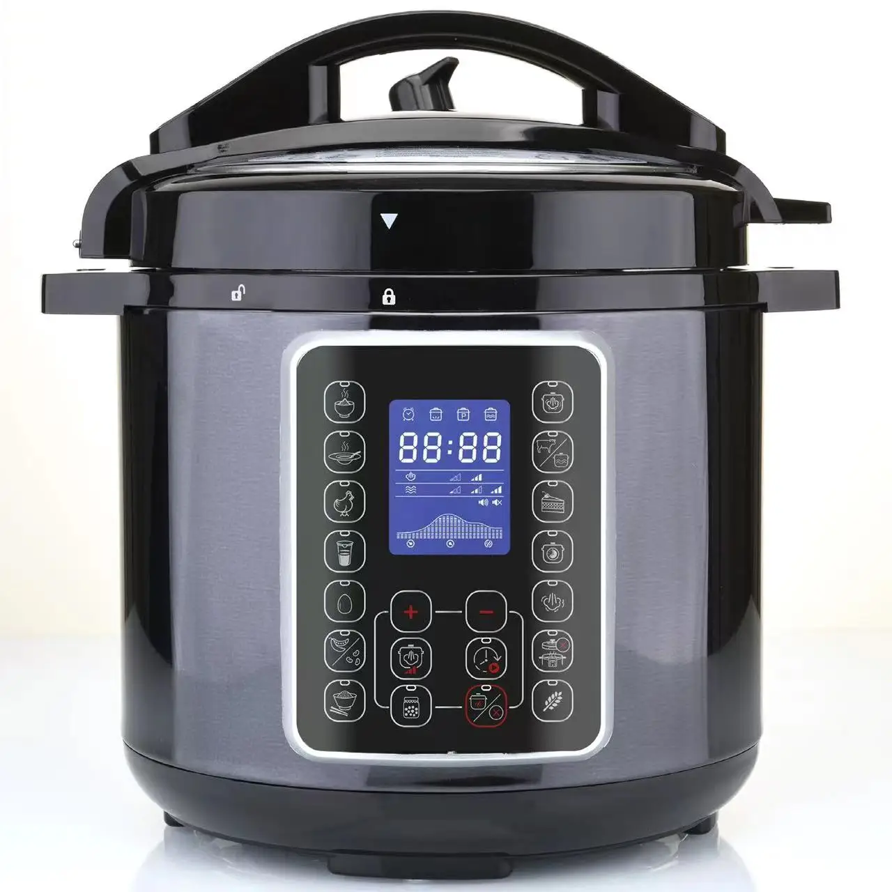 multi-functional cooker ceramic coating inner pot available electric pressure cooker with CE/ETL