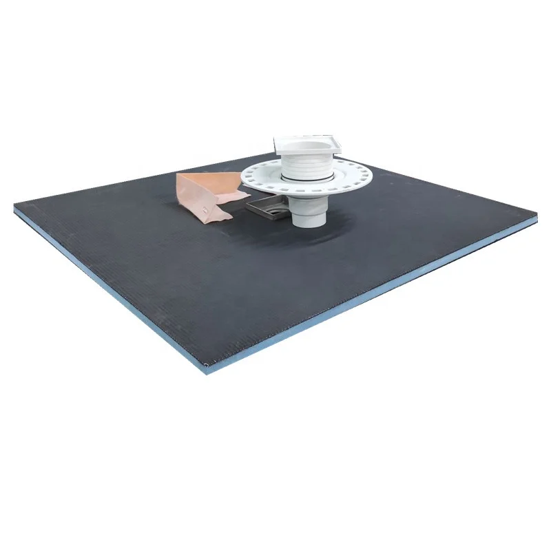 pre-sloped XPS underfloor Shower Tray shower pan with drain