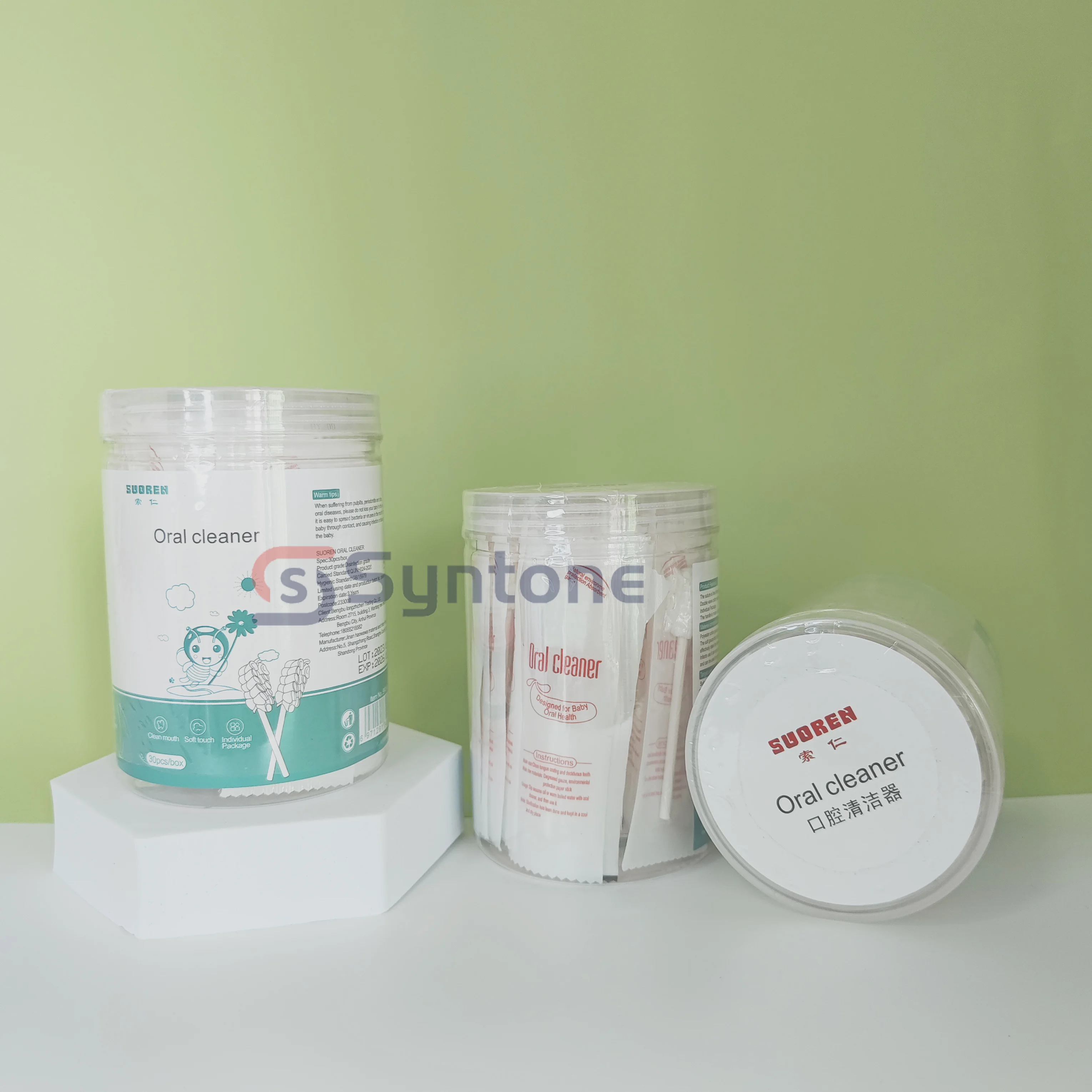 Baby Tongue Cleaner,Disposable Baby Mouth Cleaner, Soft Gauze Toohthbrush Newborn Oral Cleaning Stick Dental Care