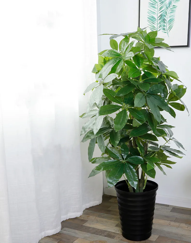 Indoor Decoration Artificial Plants Plastic Bonsai Tree with Pot Faux Simulation Plantas