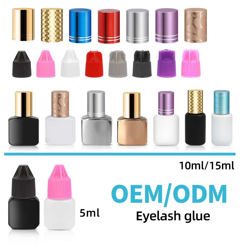 0.2 0.05 Dry Time Lash Glue Oil and Water Proof Cyanoacrylate Free Eyelash Extension Adhesive Volume Glue