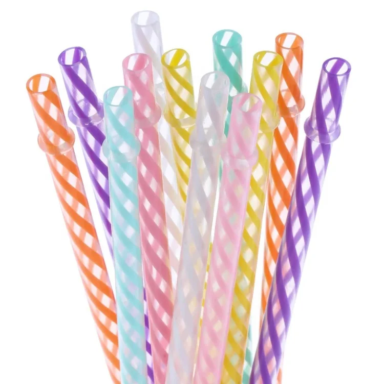 Пользовательская пластиковая трубочка, многоразовая пластиковая трубочка для замены