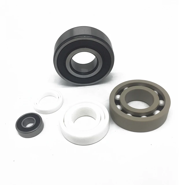 High speed deep groove ball all-ceramic bearing for industrial loom 16x35x51.5mm