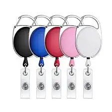 Hot Sale Cheap Price Wholesale Retractable Reel Yoyo Badge ID Card Holder with kingringl yoyo id card holder reel