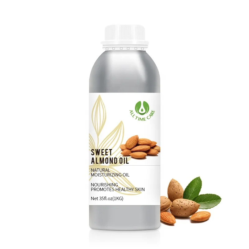 
1kg Factory 100 Pure Best Aromatherapy Sweet Almond Oil For Skin 