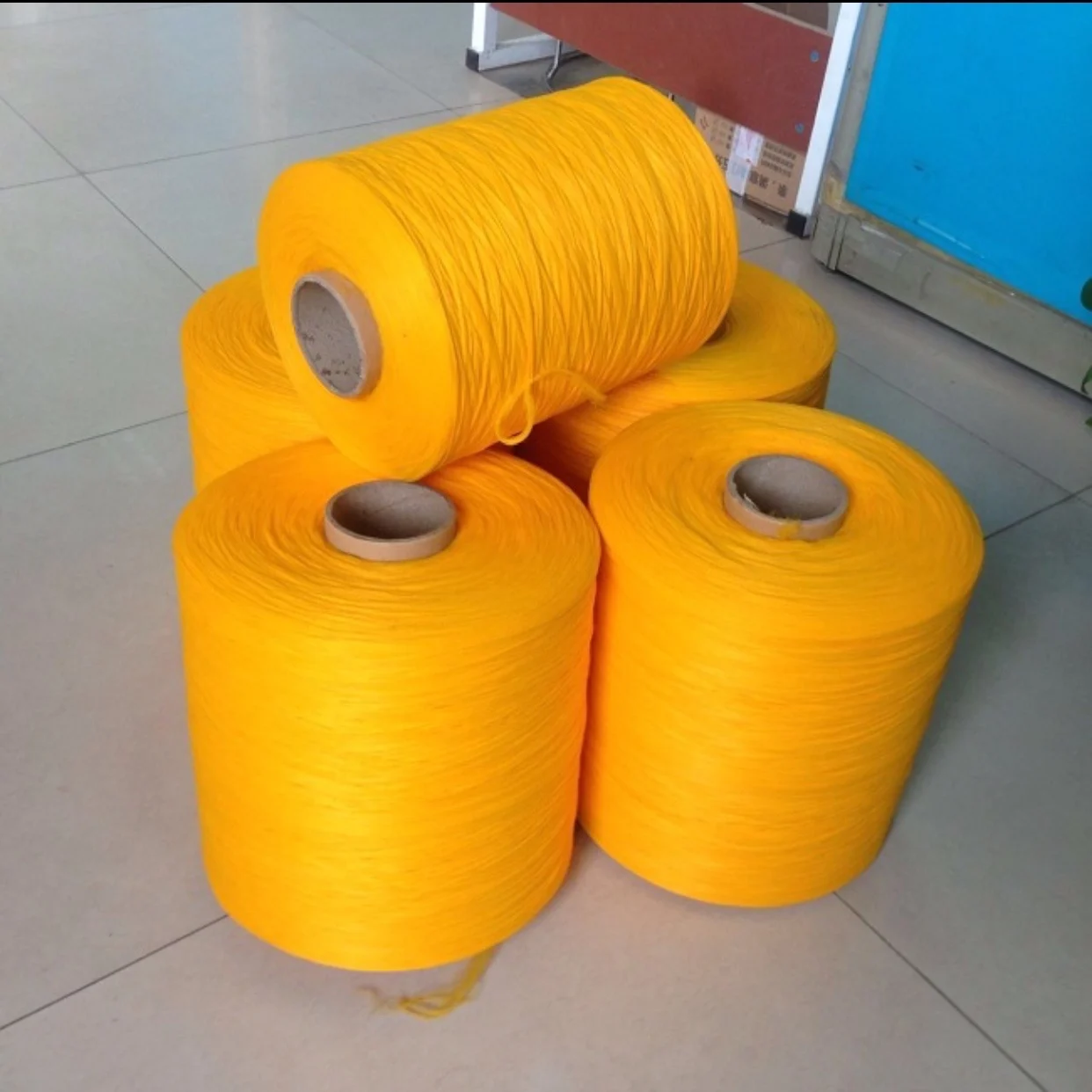 China haian 1200D-4000D  100%pp bcf yarn manufacturers and color various
