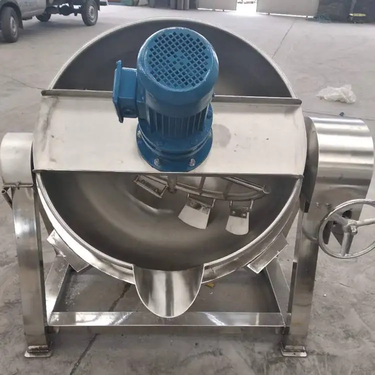 Industrial Cooking Pot With Mixing paddle /Sugar Cooking Jacketed Kettle/Sugar Boiling Pot